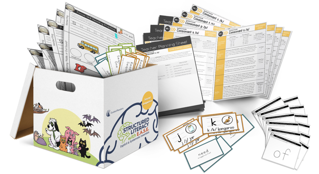 Structured Literacy Kit boxes